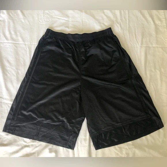 MJC Apperal Shorts Mjc Apparel All Black Basketball Shorts Big